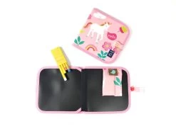 Cahier Ardoise Licorne + 4 Craies Zéro Poussière - Jaq Jaq Bird