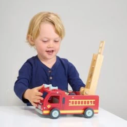 Camion De Pompier Mentari En Bois – Jouet 3+ 9 Camion De Pompier Mentari En Bois – Jouet 3+ -Bébé Jeux Soldes Boutique camion de pompier mentari jouet en bois enfant min