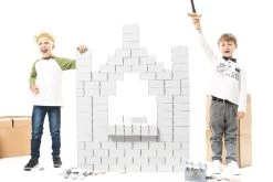 Gigi 96 XL White - Blocs De Construction 12 Gigi 96 XL White - Blocs De Construction -Bébé Jeux Soldes Boutique gigi 96 xl white blocs de construction chateau