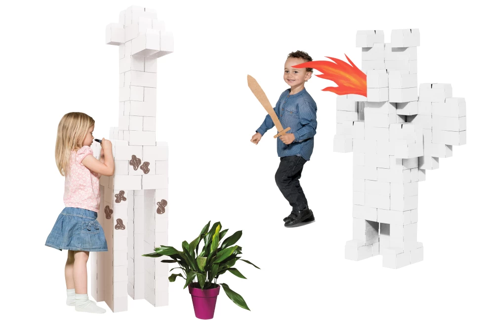 Gigi 96 XL White - Blocs De Construction 3 Gigi 96 XL White - Blocs De Construction – Image 3