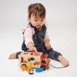 Jouet De Tri Camion Safari - Mentari -Bébé Jeux Soldes Boutique jouet a formes camion safari mentari min