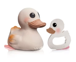 Bébé Jeux Soldes Boutique -Bébé Jeux Soldes Boutique jouet de bain kawan le canard et anneau de dentition hevea