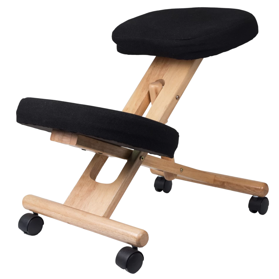 Stabido Noir - Siège Assis Genoux - Mousse à Mémoire De Forme 1 Stabido Noir - Siège Assis Genoux - Mousse à Mémoire De Forme