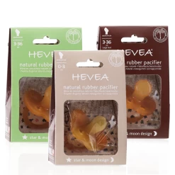 Hevea Tétine Hévéa Physiologique - Etoile Et Lune