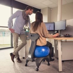 TONIC CHAIR Originale Ballon Bleu - Chaise Ergonomique