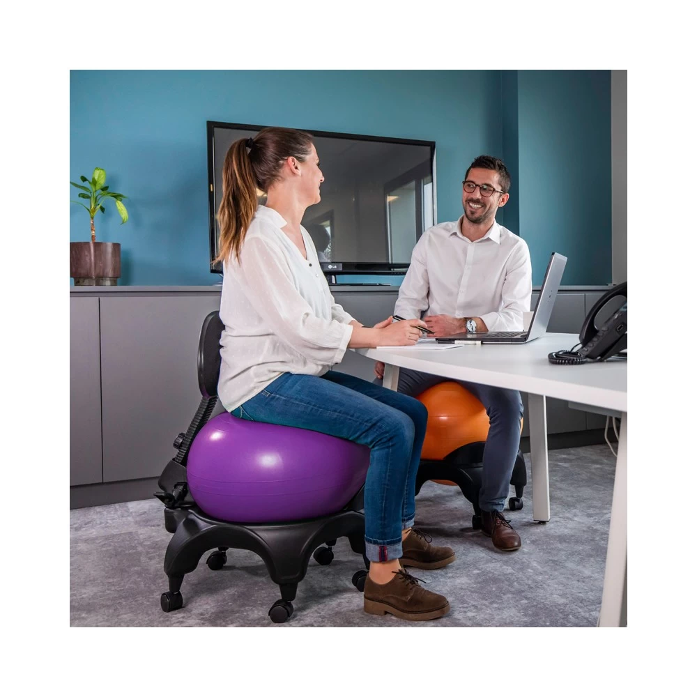 Siège Ballon Tonic Chair Confort Violet 1 Siège Ballon Tonic Chair Confort Violet