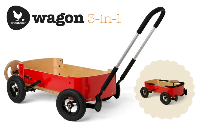 Wishbone Wagon Rouge 3 En 1 3 Wishbone Wagon Rouge 3 En 1 – Image 3