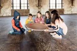 Wobbel 360 Transparent Laqué Avec Feutre Baby Mouse